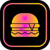 hamburgare ikon design vektor