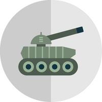 Panzer eben Rahmen Symbol vektor