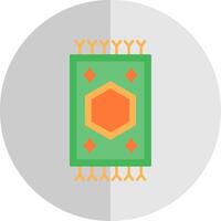 Teppich eben Rahmen Symbol vektor