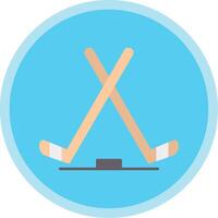 Eis Eishockey eben multi Kreis Symbol vektor