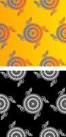 traditionell asiatisk, indisk motivdesign för textiltryck, tygtryck vektor