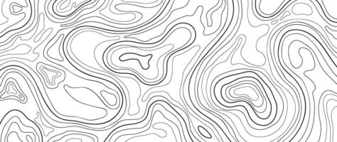 topografisch Karte Muster Hintergrund . abstrakt Berg Terrain Karte Hintergrund mit abstrakt gestalten Linie Textur. Design Illustration zum Mauer Kunst, Stoff, Verpackung, Netz, Banner, Hintergrund. vektor