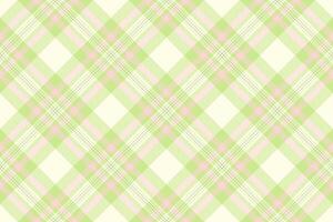 nahtlos Plaid Hintergrund von Textil- Textur Muster mit ein Stoff prüfen Schottenstoff. vektor