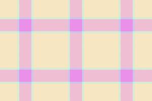 prüfen Stoff von Muster Textil- Textur mit ein Hintergrund Plaid Tartan nahtlos. vektor