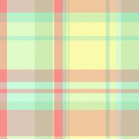 Textur Tartan Plaid von Hintergrund Muster nahtlos mit ein Textil- prüfen Stoff. vektor