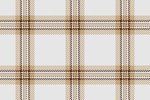 prüfen Textil- nahtlos von Muster Stoff Hintergrund mit ein Plaid Textur Schottenstoff. vektor