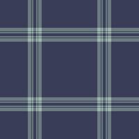 lista pläd sömlös kolla upp, val bakgrund textur mönster. upprepa textil- tyg tartan i pastell och blå färger. vektor