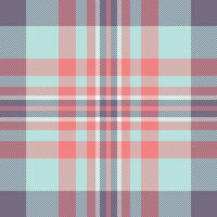 heftig Stoff Textil- überprüfen, Geschäft Textur nahtlos . Struktur Hintergrund Tartan Plaid Muster im Licht und Pastell- Farben. vektor