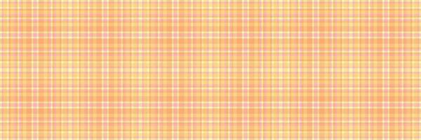 horisont textur pläd tartan, paisley sömlös bakgrund. festlig textil- tyg mönster kolla upp i orange och bärnsten färger. vektor