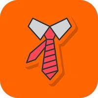 slips fylld orange bakgrund ikon vektor