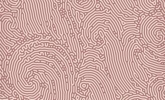 svartvit röd abstrakt turing mönster bakgrund vektor