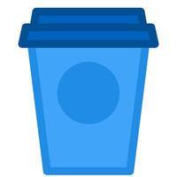 Getränk Plastik Container Symbol trinken Papier Tasse vektor