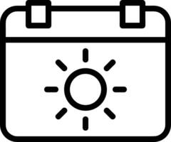 Kalender Symbol zum Zeitplan Erinnerung Symbol Bild auf das Weiß Hintergrund vektor