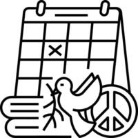 kalender ikon för schema påminnelse symbol bild på de vit bakgrund vektor