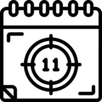 kalender ikon för schema påminnelse symbol bild på de vit bakgrund vektor