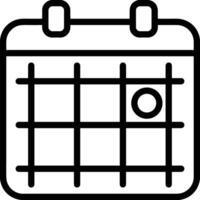 kalender ikon för schema påminnelse symbol bild på de vit bakgrund vektor