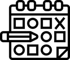 kalender ikon för schema påminnelse symbol bild på de vit bakgrund vektor