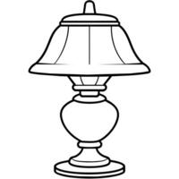 lampa översikt illustration digital färg bok sida linje konst teckning vektor