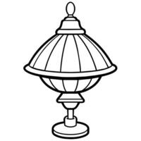 lampa översikt illustration digital färg bok sida linje konst teckning vektor