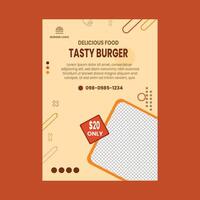 Food Flyer Design vektor