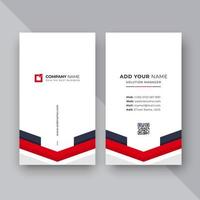 moderne Visitenkarten-Design-Vorlage vektor
