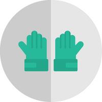 Tormann Handschuhe eben Rahmen Symbol vektor