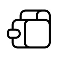 plånbok ikon symbol design illustration vektor