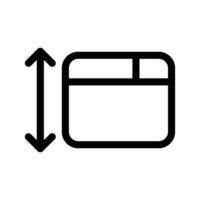 Fenster Symbol Symbol Design Illustration vektor