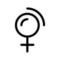 Frau Symbol Symbol Design Illustration vektor