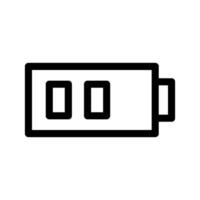 Batterie Laden Symbol Symbol Design Illustration vektor