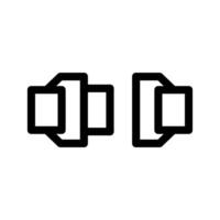sittplats bälte ikon symbol design illustration vektor