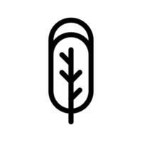 Baum Symbol Symbol Design Illustration vektor