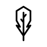 fjäder ikon symbol design illustration vektor