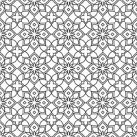 sömlös mönster med arabicum orientalisk ornament för bakgrunder, tapeter och mönster. vektor