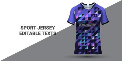 sporter jersey mall sporter t-shirt design sporter jersey design enhetlig begrepp vektor