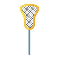 lacrosse raket ikon ClipArt isolerat illustration vektor