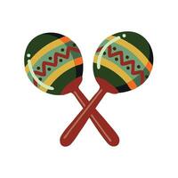 maracas ikon ClipArt avatar logotyp isolerat illustration vektor