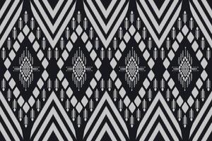 aztec stam- geometrisk bakgrund sömlös rand mönster. traditionell prydnad etnisk stil. design för textil, tyg, Kläder, ridå, matta, prydnad, omslag. vektor