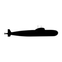 U-Boot Symbol. Bathyscaphe Illustration unterzeichnen. Flotte Symbol oder Logo. vektor