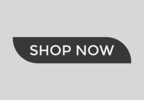 Jetzt einkaufen Text Web Buttons Icon Label E-Commerce Web Button Shop oder kaufen vektor