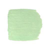akryl ljus grön textur, borsta stroke, hand teckning isolerat på vit bakgrund. vektor