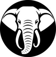 elefant - hög kvalitet logotyp - illustration idealisk för t-shirt grafisk vektor