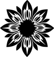 Sonnenblume - - hoch Qualität Logo - - Illustration Ideal zum T-Shirt Grafik vektor