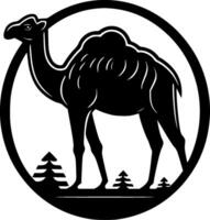 Kamel - - hoch Qualität Logo - - Illustration Ideal zum T-Shirt Grafik vektor