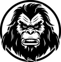 gorilla - hög kvalitet logotyp - illustration idealisk för t-shirt grafisk vektor