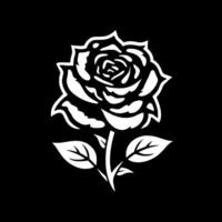 Rose - - hoch Qualität Logo - - Illustration Ideal zum T-Shirt Grafik vektor