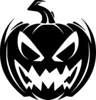 Halloween - - schwarz und Weiß isoliert Symbol - - Illustration vektor