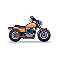 klassisch Motorrad Illustration vektor