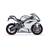 klassisch Motorrad Illustration vektor