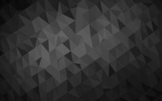 dunkel Silber, grau abstrakt polygonal Layout. vektor